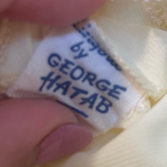 Lingerie By George Hatab Yellow Slip - Picture 6 of 8